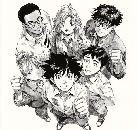 顶部配一张社区服务中心式路牌插图，展示“问询-自助-转人工”的概念，但页面实际提供的仍是静态帮助入口，不冒充实时服务。