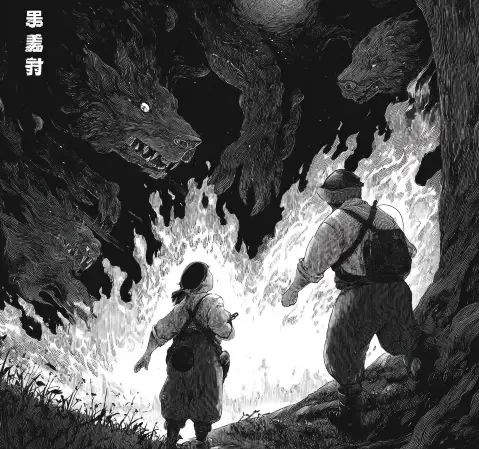 首屏主视觉以社区版块面板插画呈现分区布局，辅助用户理解“社区由多个版块构成”这一核心信息，不承担伪装实时截图的功能。